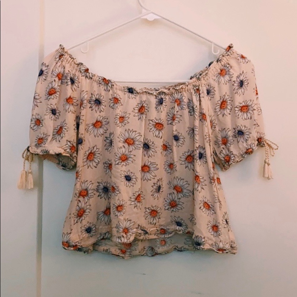 Off the shoulder top